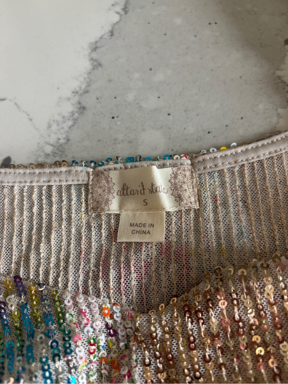 Altar'd State Multicolor Sequin Cami Tank - Picture 6 of 6